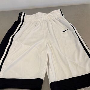 Nike Kids Black and White Sports Shorts